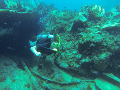 Diving the RMS Rhone